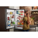 Réfrigérateur à congélateur inférieur - 24 po - 12.9 pi cu Whirlpool® WRB543CMJV