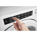 Whirlpool® Sécheuse électrique à chargement frontal avec commandes tactiles intuitives - 7.4 pi cu YWED5620HW