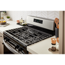 Cuisinière au gaz non encastrée avec brûleur speedheattm - 5 pi cu Whirlpool® WFG515S0MS