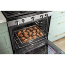 Cuisinière au gaz 5 en 1 avec four à friture à l’air - 5 pi cu Whirlpool® WFG550S0LV
