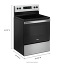 Cuisinière électrique avec technologie frozen baketm - 5.3 pi cu Whirlpool® YWFE515S0JS