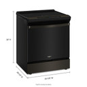 Whirlpool® Cuisinière à induction avec friture à air sans préchauffage de 30 po WSIS5030RZ