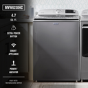 Laveuse intelligente à chargement vertical et bouton extra power - 5.4 pi cu Maytag® MVW6230HC