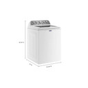 Maytag® Laveuse à chargement vertical avec fonction Extra Power- 5.4 pi cu MVW5435PW