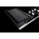 Maytag® Table de cuisson électrique avec gril et plaque chauffante réversible - 36 po MEC8836HS