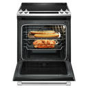 Cuisinière électrique avec convection véritable et préchauffage rapide - 30 po - 6.4 pi cu Maytag® YMES8800FZ