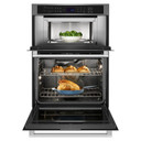 Maytag® Four mural combiné avec four à micro-ondes à friture à air et panier - 30 po - 6,4 pi cu MOEC6030LZ