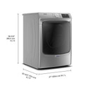 Maytag® Sécheuse au gaz avec fonction Extra Power et cycle de séchage rapide - 7.3 pi cu MGD6630HC