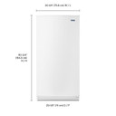Maytag® Congélateur vertical sans givre avec option de congélation rapide - 16 pi³ MZF34X16DW