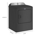 Maytag® Sécheuse électrique Animal Pet Pro - 7 pi cu YMED6500MBK