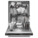 Kitchenaid® Lave-vaisselle avec troisième panier 360° Max Jets™ et éclairage à DEL - 44 dBA KDTM704KPS Kitchenaid® Lave-vaisselle avec troisième panier 360° Max Jets™ et éclairage à DEL - 44 dBA KDTM704KPS
