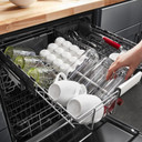 Kitchenaid® Lave-vaisselle à fini PrintShield™ avec troisième panier et jets MaxJet™ à 360° - 44 dBA KDFM404KBS