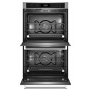 Fours mural combiné avec four à micro-ondes KitchenAid® et mode de friture à air de 27 po KOED527PSS