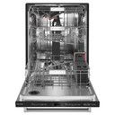 Kitchenaid® Lave-vaisselle à troisième panier 360° Max Jets™ avec système de séchage activé par ventilateur ProDry™ - 44 dBA KDTM604KPS