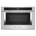 Kitchenaid® Tiroir-four à micro-ondes sous comptoir - 950 watts - 24 po KMBD104GSS