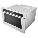 Kitchenaid® Tiroir-four à micro-ondes sous comptoir - 950 watts - 24 po KMBD104GSS