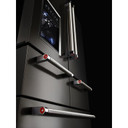 Kitchenaid® Réfrigérateur non encastré à portes multiples avec intérieur platine et fini PrintShieldTM - 25.8 pi cu - 36 po KRMF706EBS