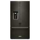 Kitchenaid® Réfrigérateur à portes françaises à profondeur de comptoir avec fini PrintShield™ - 23.8 pi cu - 36 po KRFC704FBS