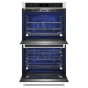 Four mural double avec mode friture à air KitchenAid® de 30 po KOED530PWH