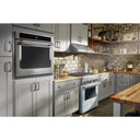 Cuisinière commerciale intelligente au gaz KitchenAid®, 4 brûleurs, 30 po KFGC500JMB