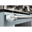 Cuisinière commerciale intelligente au gaz KitchenAid®, 4 brûleurs, 30 po KFGC500JMB