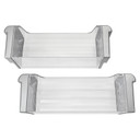 Kitchenaid® Réfrigérateur encastré à portes françaises prêt pour le panneau de recouvrement à design intérieur platine - 24.2 pi cu - 42 po KBFN502EPA