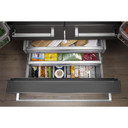 Kitchenaid® Réfrigérateur non encastré à portes multiples avec intérieur platine - 25.8 pi cu - 36 po KRMF706ESS