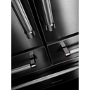 Réfrigérateur non encastré à portes multiples avec intérieur platine - 25.8 pi cu - 36 po KitchenAid® KRMF706ESS