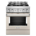 Cuisinière commerciale intelligente au gaz KitchenAid®, 4 brûleurs, 30 po KFGC500JMH