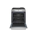 Kitchenaid® Cuisinière au gaz à commandes frontales à convection avec 5 brûleurs - 30 po KSGG700ESS