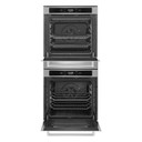 Kitchenaid® Four mural double à convection véritable de 24 po KODC504PPS