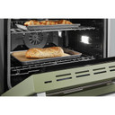 Cuisinière commerciale intelligente au gaz KitchenAid®, 4 brûleurs, 30 po KFGC500JAV