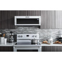 Kitchenaid® Four à micro-ondes à hotte intégrée et profil bas - 900 watts - 30 po YKMLS311HWH