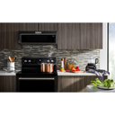 Four à micro-ondes à hotte intégrée et profil bas - 900 watts - 30 po KitchenAid® YKMLS311HBS