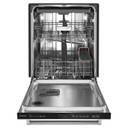Kitchenaid® Lave-vaisselle à fini PrintShieldTM avec panier de troisième niveau pour ustensiles - 39 dBA KDTE204KPS