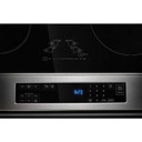 Kitchenaid® Cuisinière à induction et à convection coulissante de 30 pouces avec commandes frontales, 4 brûleurs et friture à air KSIS730PSS