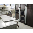Kitchenaid® Four à micro-ondes encastré avec cuisson à convection - 900 watts - 30 po KMBP100EBS