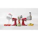 Accessoire robot culinaire avec ensemble de tranchage en dés de style commercial. KitchenAid® KSM2FPA