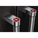 Kitchenaid® Réfrigérateur encastré côte à côte avec distributeur d'eau et de glaçons - 48 po - 29.4 pi cu KBSD708MBS