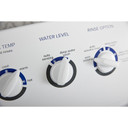 Amana® Laveuse à chargement vertical avec agitateur haute efficacité à double action, 4.4 pi3 NTW4519JW