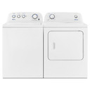 Amana® Laveuse à chargement vertical avec agitateur haute efficacité à double action, 4.4 pi3 NTW4519JW