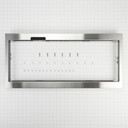 Trousse de garniture mince pour four à micro-ondes à hotte intégrée et profil bas avec poignée encastrée, acier inoxydable W11451314 Trousse de garniture mince pour four à micro-ondes à hotte intégrée et profil bas avec poignée encastrée, acier inoxydable W11451314