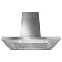 Whirlpool® Hotte de cuisine murale plate en acier inoxydable - 30 po WVW57UC0FS