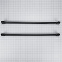 SxS Refrigerator Handle Kit, Black W10715319 SxS Refrigerator Handle Kit, Black W10715319