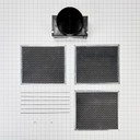 Trousse de recirculation pour hotte de cuisinière murale W11430940