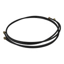 Tuyau pour laveuse – 10 pi, caoutchouc noir (Emballage de 2) 8212656RP