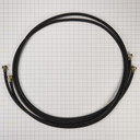 Tuyau pour laveuse – 10 pi, caoutchouc noir (Emballage de 2) 8212656RP