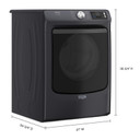 Maytag® Sécheuse au gaz intelligente Animal Pet Pro - 7.4 pi cu MGD7020RF