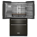 Réfrigérateur à portes françaises multiples KitchenAid® avec intérieur platine KRMF536RBS