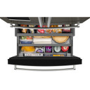 Réfrigérateur à portes françaises multiples KitchenAid® avec intérieur platine KRMF536RBS